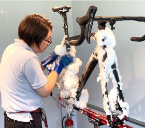 自転車洗浄
SENSHA BICYCLE